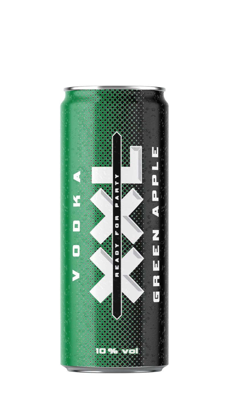 Vodka Mix Green Apple 250ml can